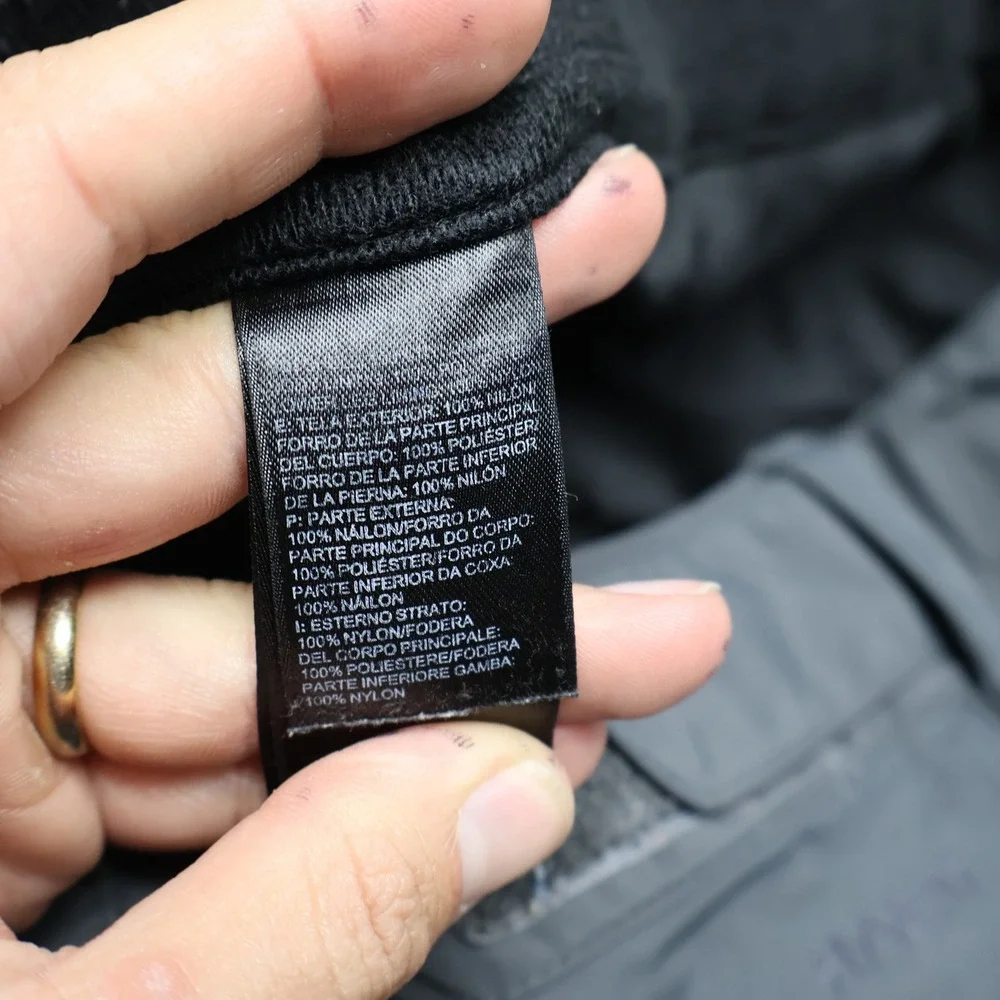 North Face Snow Pants‎ Mens Small Grey Waterproof Ski Winter Cargo 32x32 READ